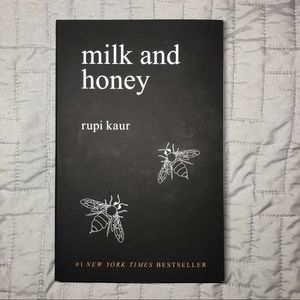 “Milk and Honey” poetry book by Rupi Kaur.